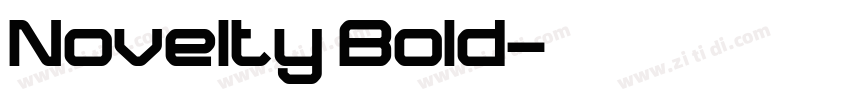 Novelty Bold字体转换 Novelty Bold字体转换